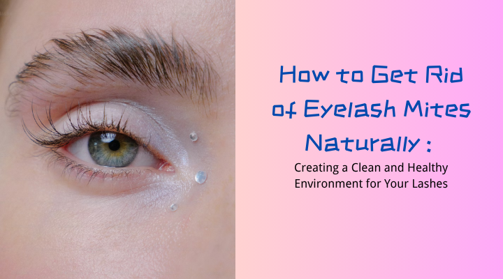 How to Get Rid of Eyelash Mites Naturally：Creating a Clean and Healthy Environment for Your Lashes