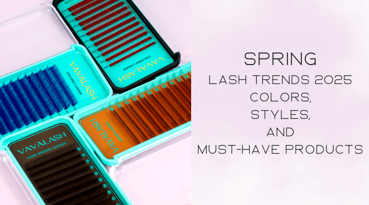 Spring Lash Trends 2025: Colors, Styles, and Must-Have Products