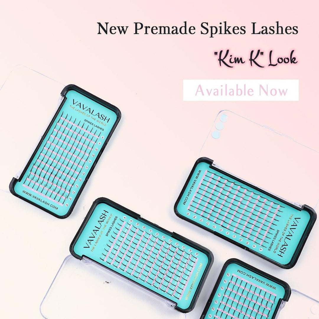 Premade Spikes Wispy Lashes