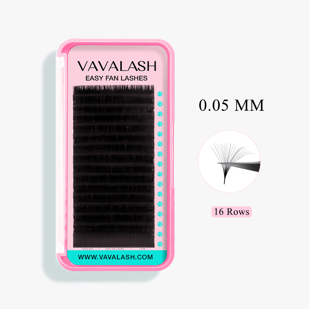 Volumen Easy Fan Wimpernverlängerung 0.05mm