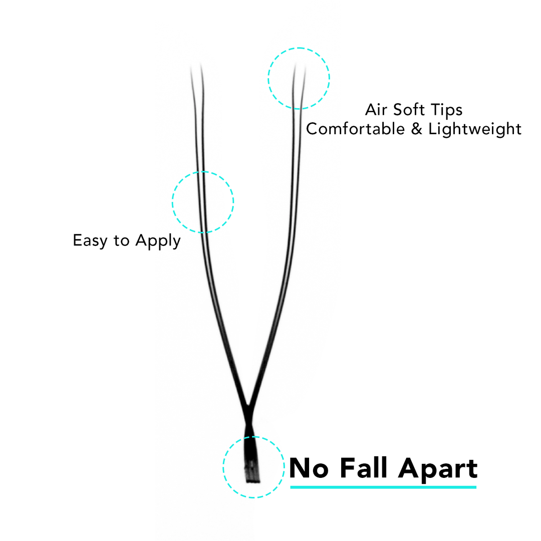 Extensiones de pestañas voluminosas prehechas Fan YY