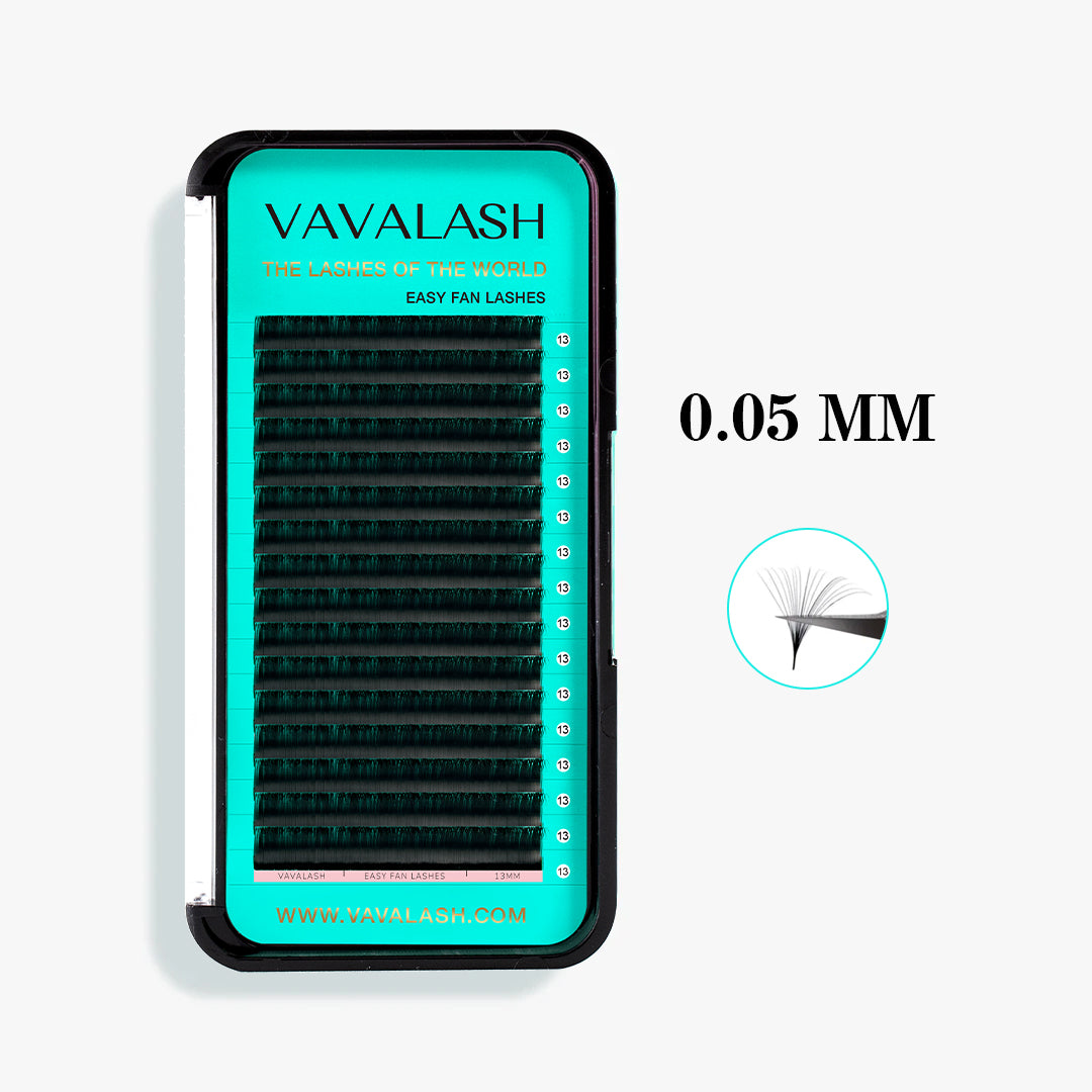 Volume Easy Fan Lash Extensions 0.05mm