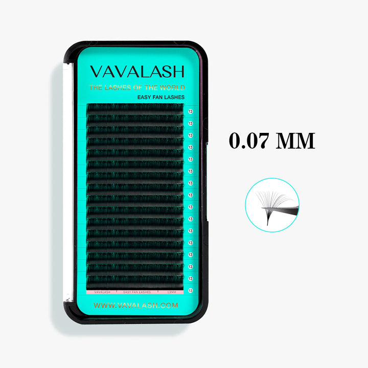 Volume Easy Fan Lash Extensions 0.07mm