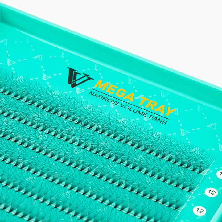 10D LASHBOOK Narrow Promade Volume Fans - 1000 Fans UK