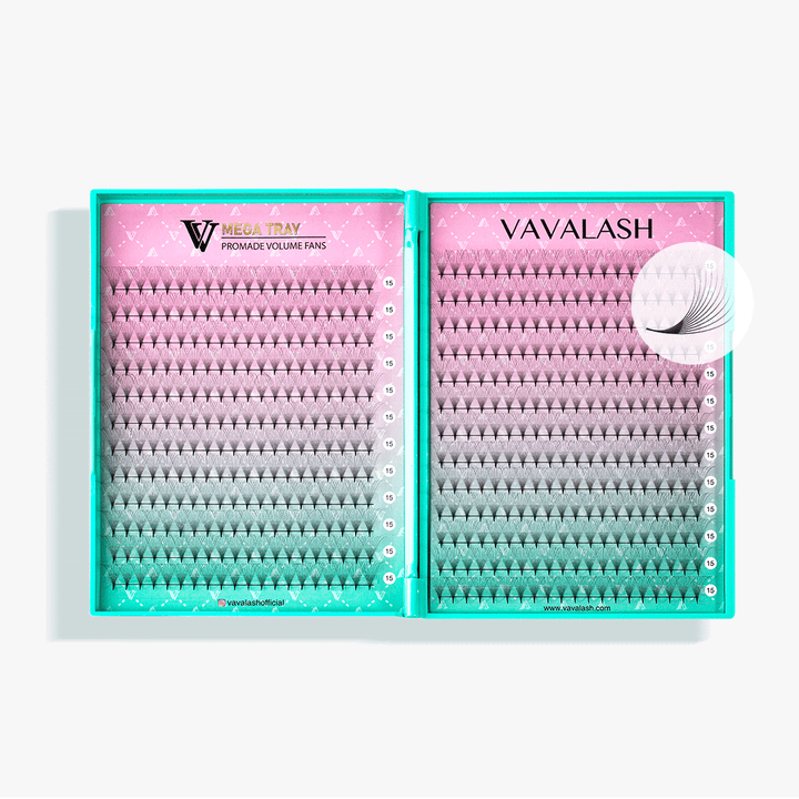 10D LASHBOOK  Promade Mega Volume Fans - 500 Fans SC