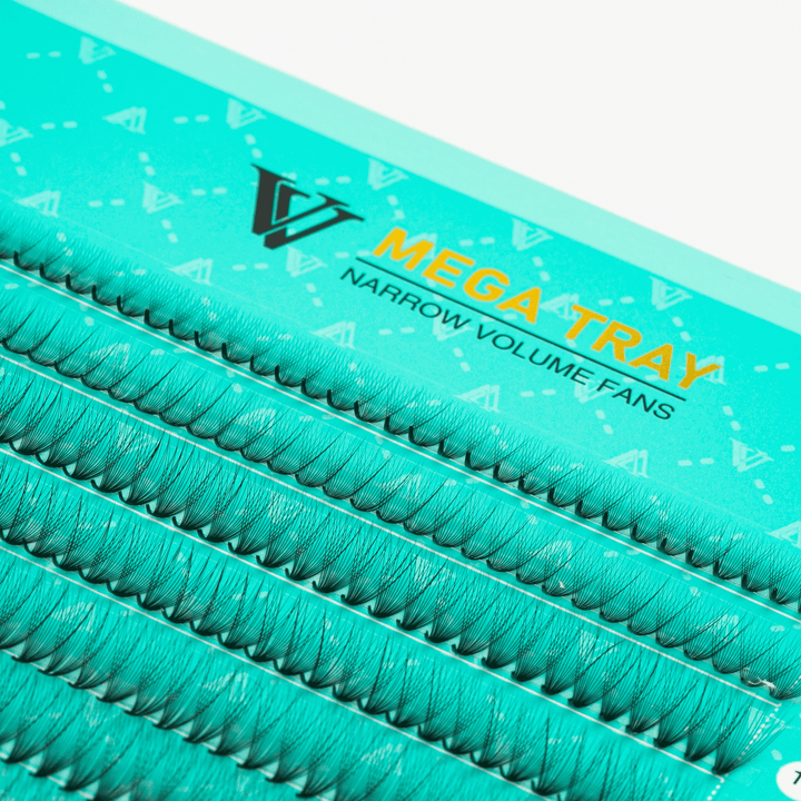 16D LASHBOOK Narrow Promade Volume Fans - 1000 Fans UK