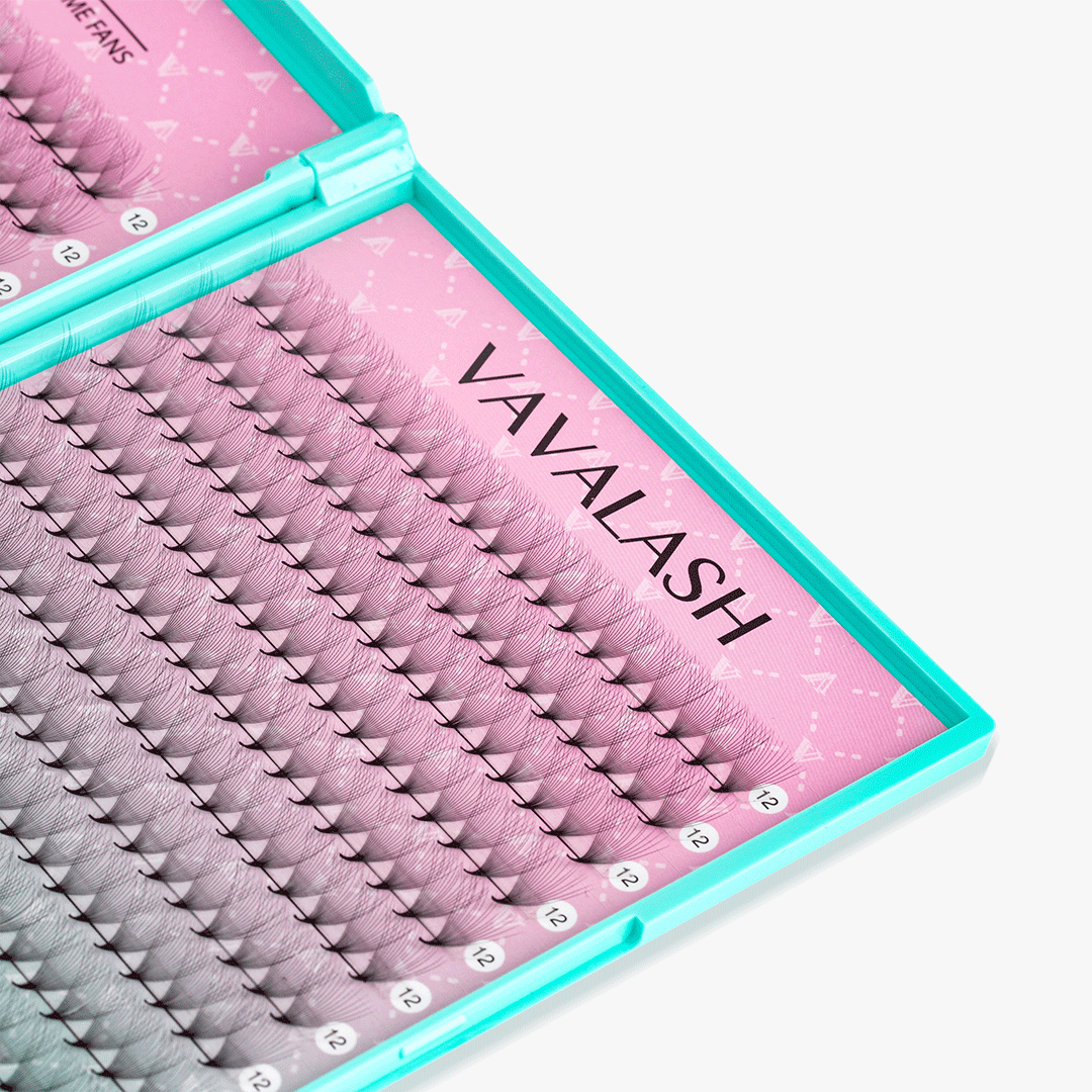 16D LASHBOOK  Promade Mega Volume Fans - 500 Fans SC