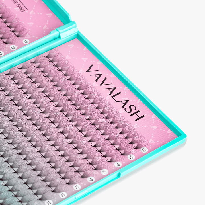 16D LASHBOOK  Promade Mega Volume Fans - 500 Fans