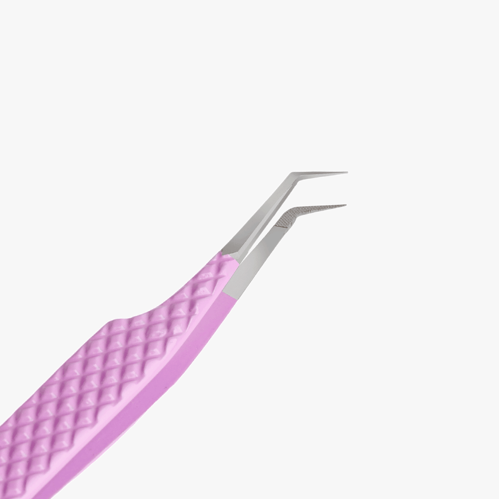 VV-03 Fiber Tip 45°-deg Volume Eyelash Extensions Tweezers-1