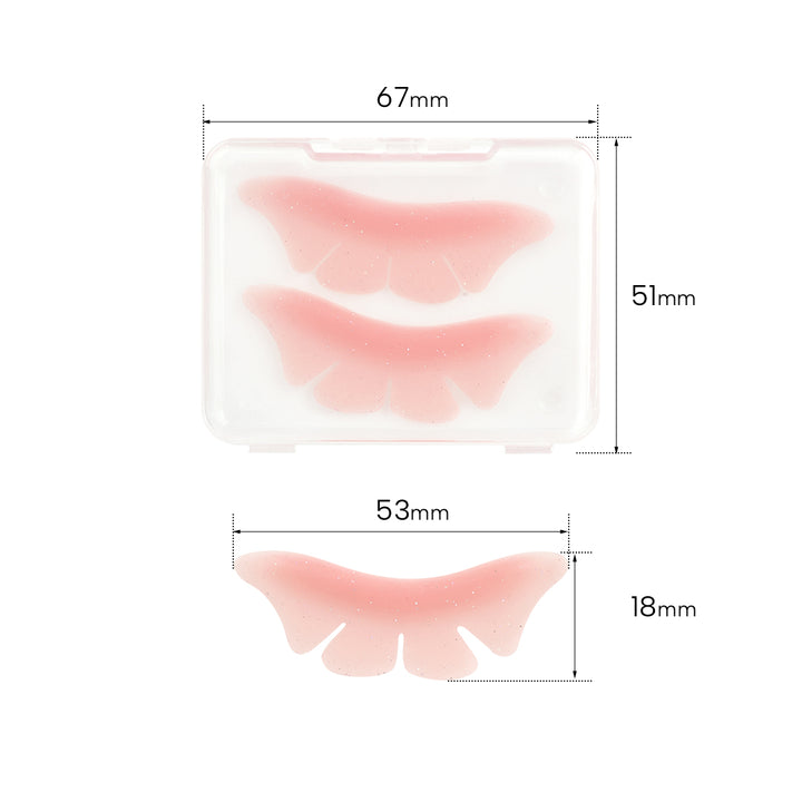 Parches para Lash Lift de Pestañas Inferiores – Butterfly Wings