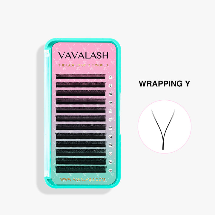 Pestañas Wrapping YY Natural Volume