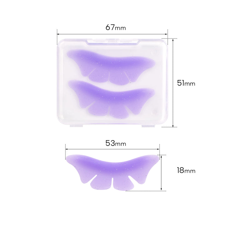 Parches para Lash Lift de Pestañas Inferiores – Butterfly Wings