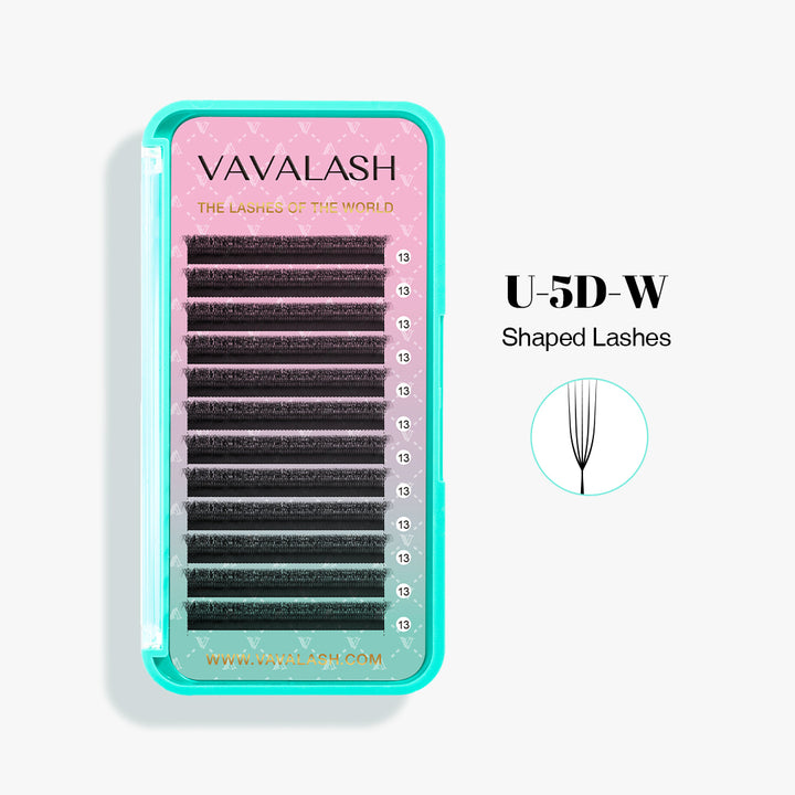 0.07MM U-shape W 5D Volume Lashes