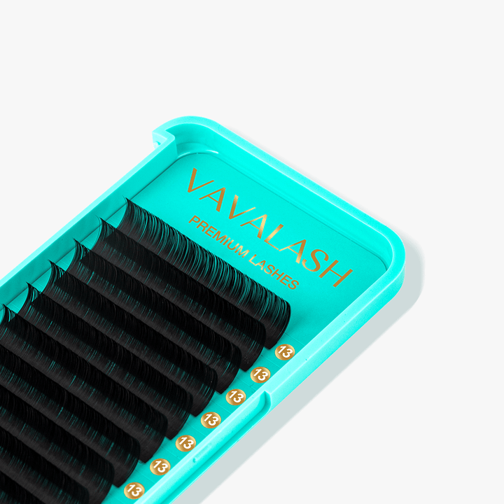 Matte Black Mega Volume Premium Lash Extensions 0.02mm SC