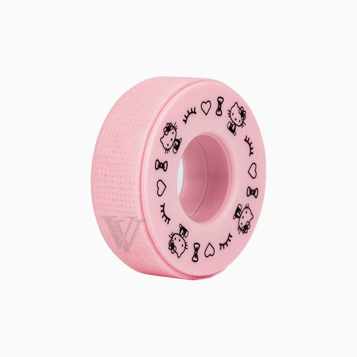 Colorful 3m sensitive narrow pestañas cinta (pink with printed pattern)