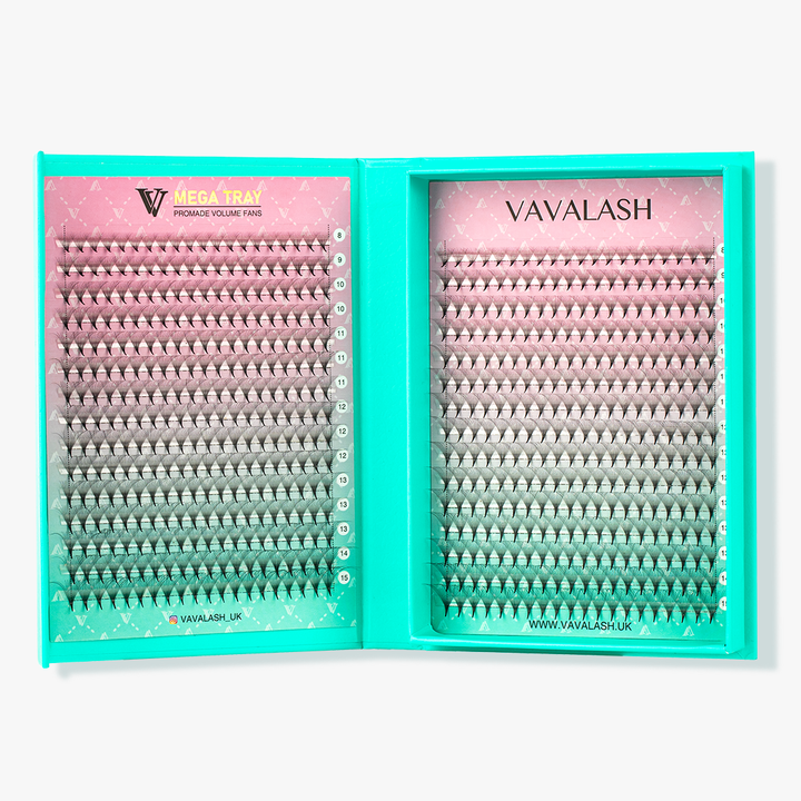 12D LASHBOOK Promade Volume Fans - 600 Fans UK