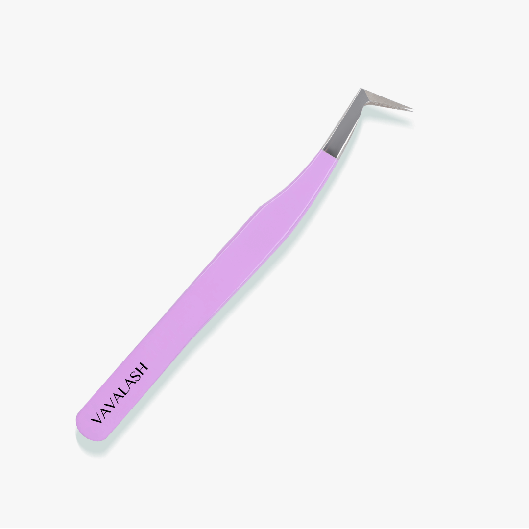 VV-02 Fiber Tip Dust Mega Volumen de pestañas Tweezers