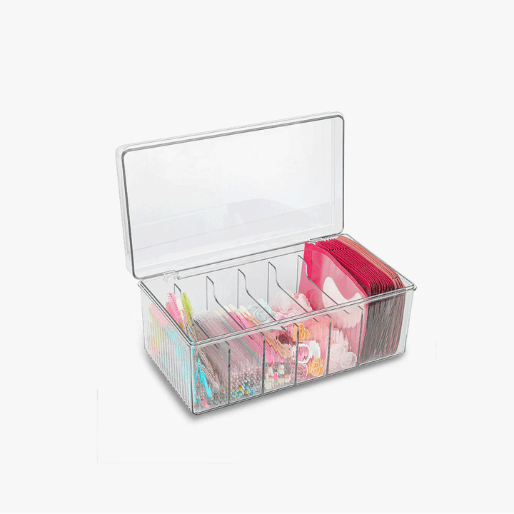 6 Grids Accessories Acrylic Storage Box  SC