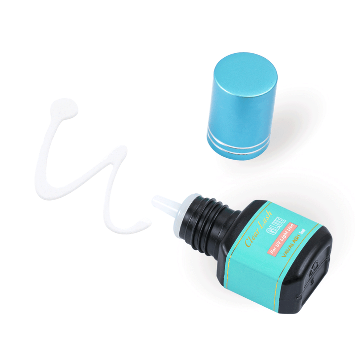 Clear Eyelash Glue For UV Light 5ml 1-2s