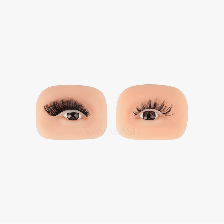 Silicon Display Mannequin Eyes For Eyelash Extensions 2 Eyes/Pack