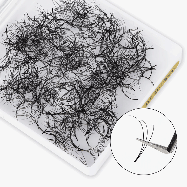 3D Handmade Premade Loose Fans With Pointy Base /500 Fans SC-2