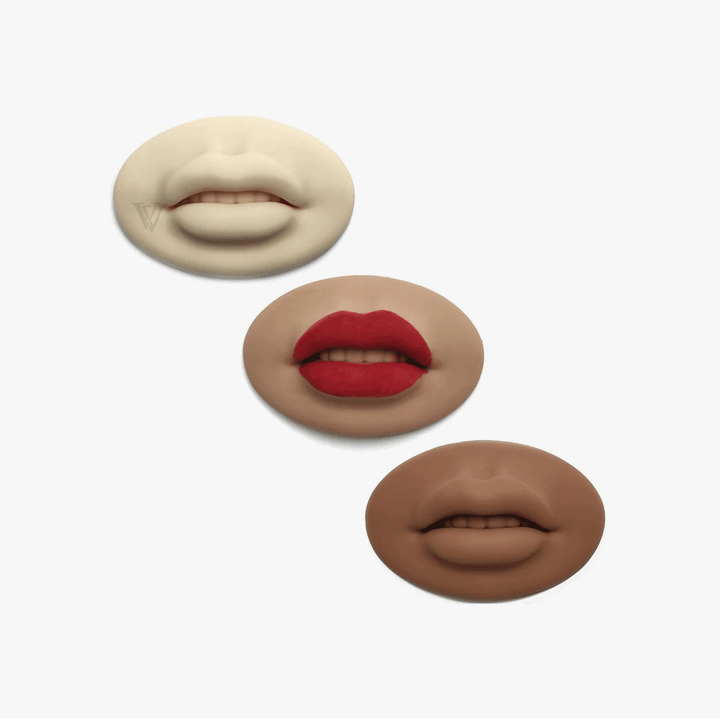 3D Lips Practice Silicone Fake Skin