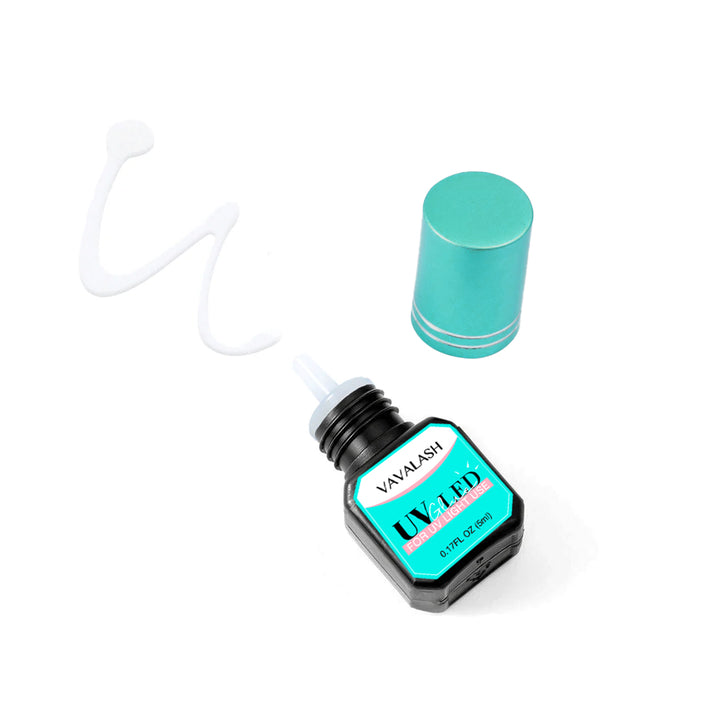 Pegamento Transparente para Extensiones de Pestañas con Luz UV/LED 5 ml 0.5-1s