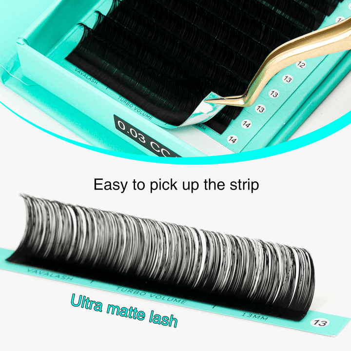 Turbo Volume Lashes 0.03mm SC