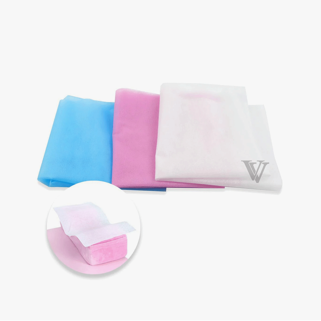 Disposable Non-woven Pillow Towel (100Pcs) SC