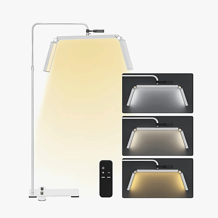 Foldable Half Moon Light Floor Lamp for Eyelash Extensions SC