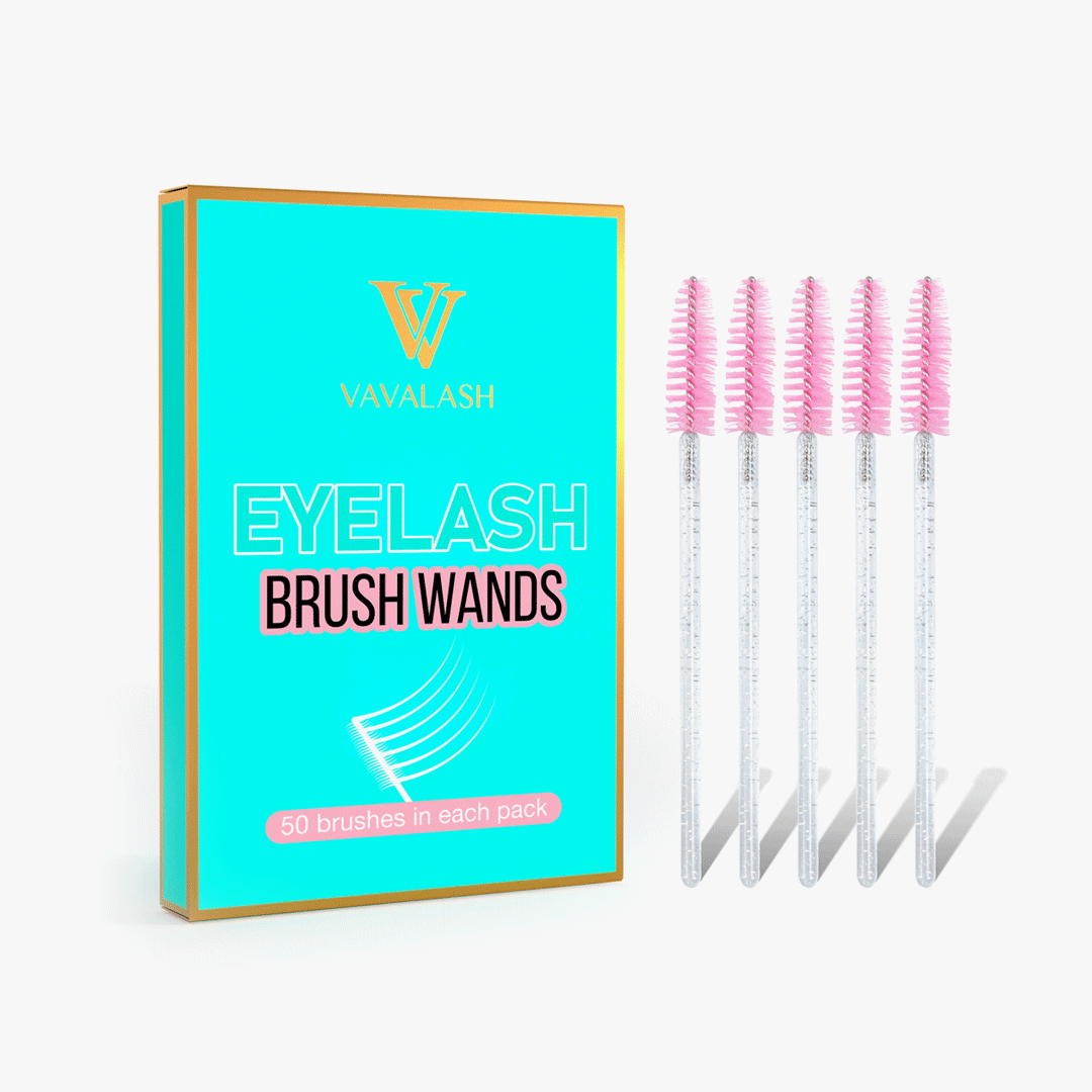 New Glitter Mascara Brush 50pcs/