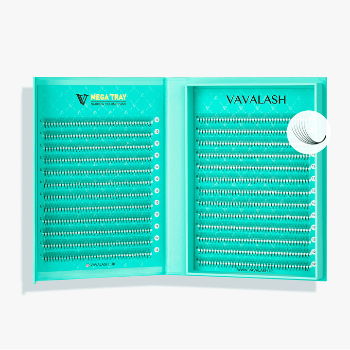 6D LASHBOOK Narrow Promade Volume Fans - 1000 Fans UK