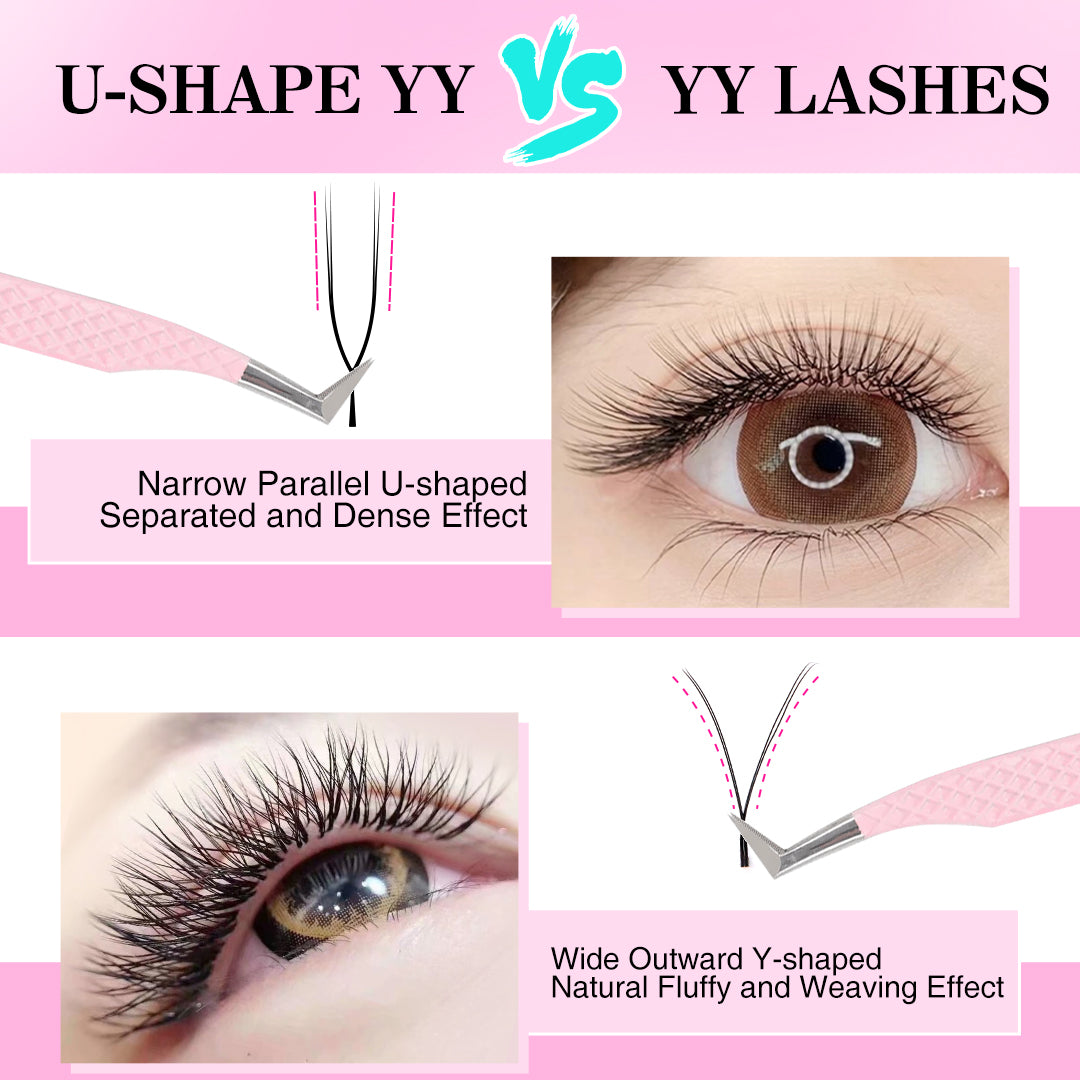 u-shape yy lashes