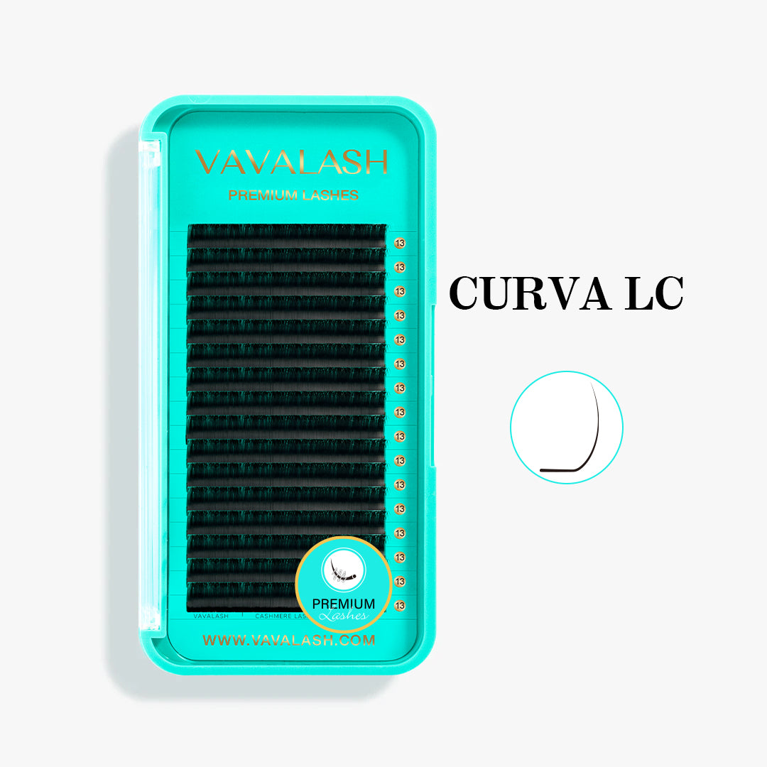Extensiones de Pestañas Volumen Premium 0.07mm L/LC Curl