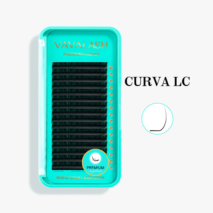 Extensiones de Pestañas Volumen Premium 0.07mm L/LC Curl
