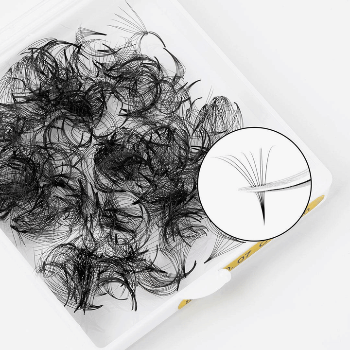 8D Handmade Premade Loose Fans With Pointy Base /500 Fans SC-1