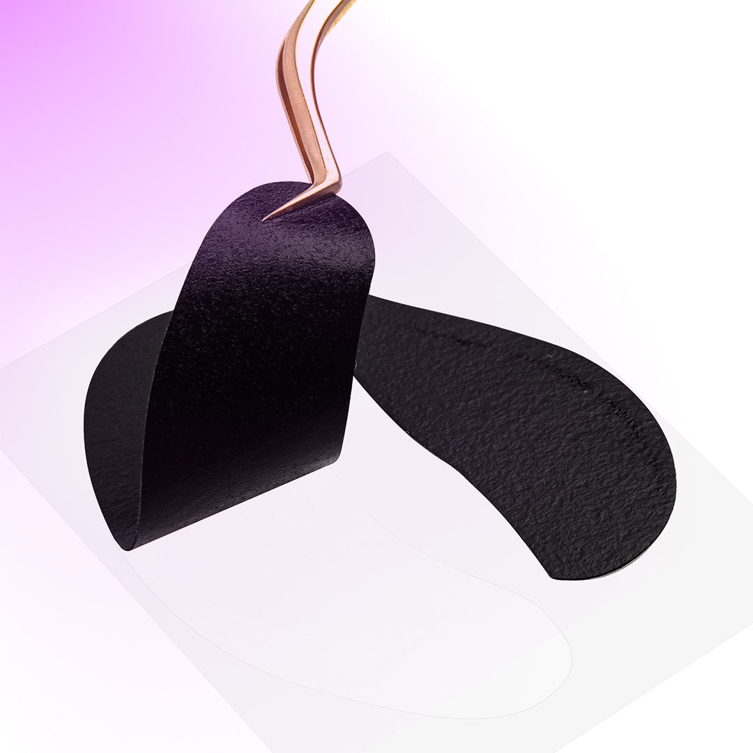 Parches y cubiertas oculares para extensiones de pestañas UV/LED