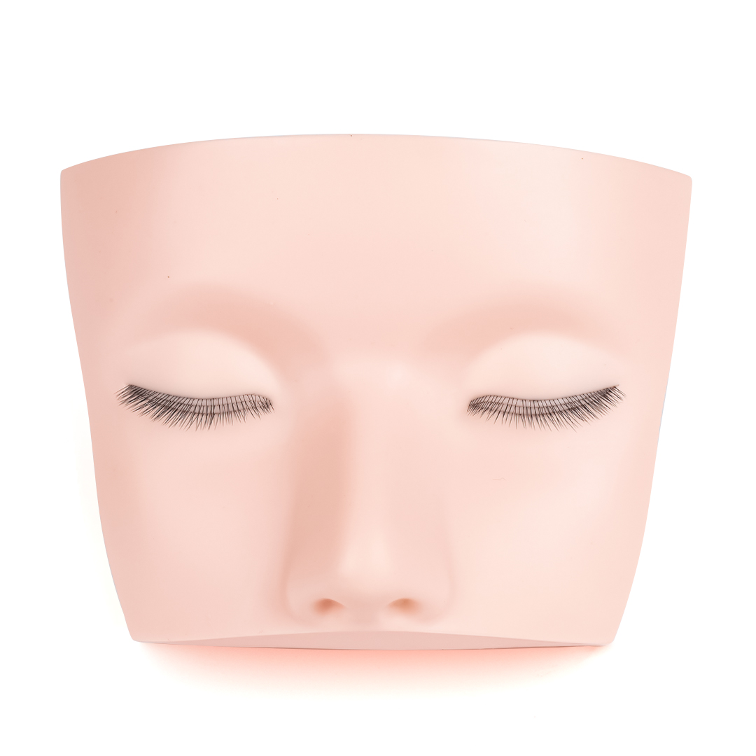 Mannequin Head With Three Layer Lashes For Lash Extensions  SC - VAVALASH