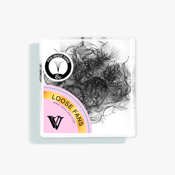 Ventiladores sueltos prefabricados a mano 6D con una base puntiaguda /500 ventiladores