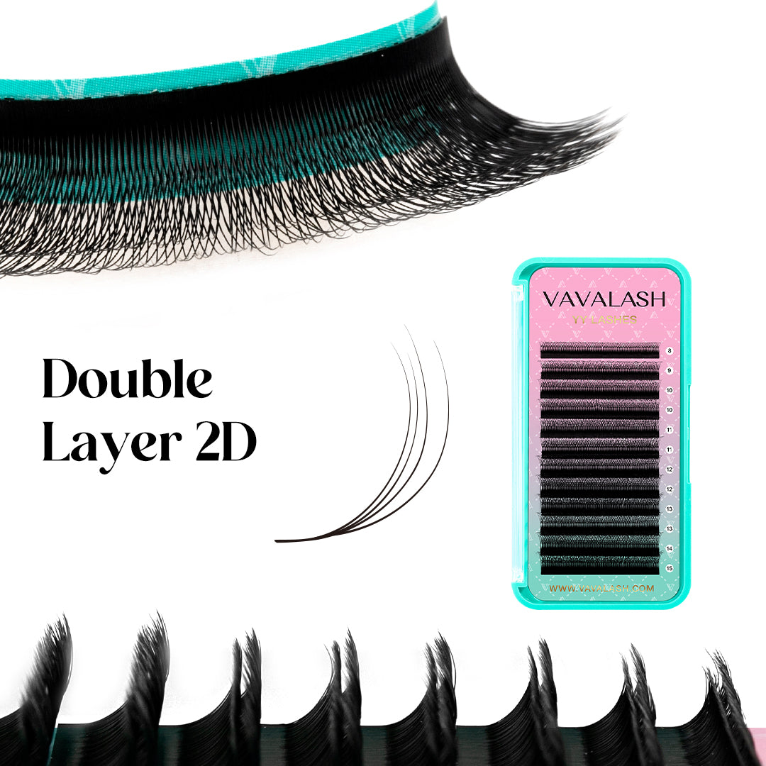 Pestañas YY Double Layer de Volumen