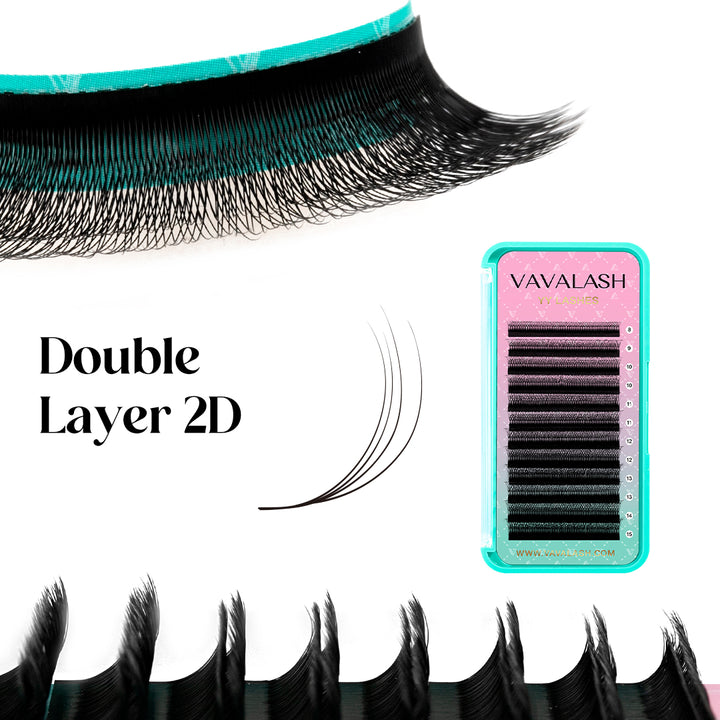 Pestañas YY Double Layer de Volumen
