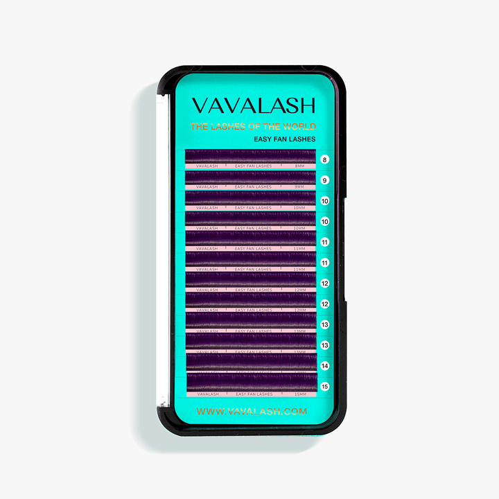 Colored Lashes Easy Fan Volume Lash Extensions  0.07mm 8-15 Mixed Length-3