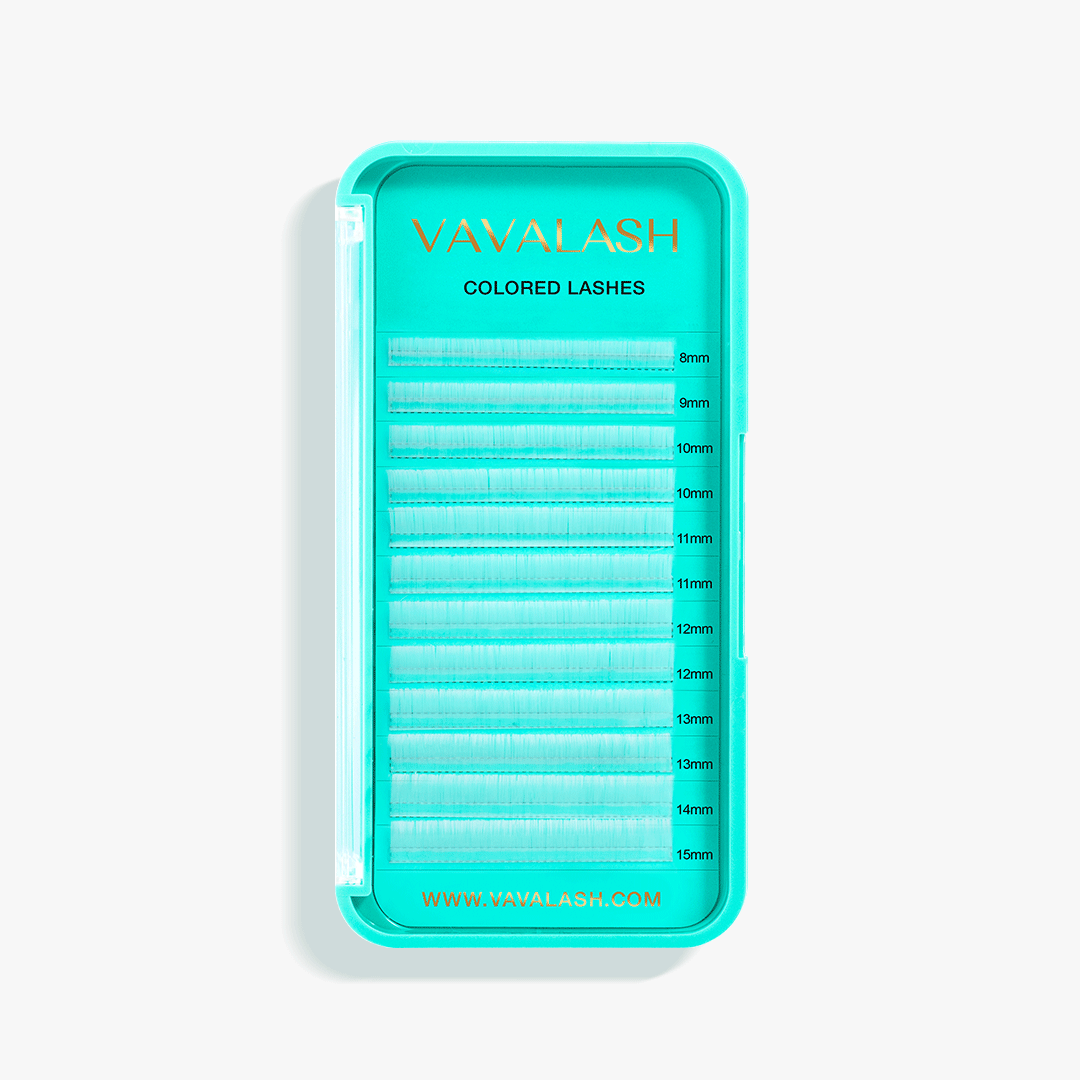 Colored Lash Volume Eyelash Extensions 0.07mm-White