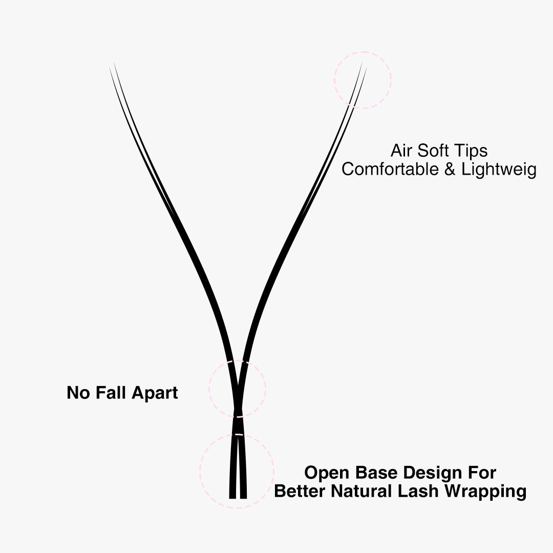 Pestañas Wrapping YY Natural Volume