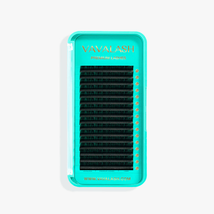 Extensiones de pestañas individuales de Mega Volume Premium 0.03 mm