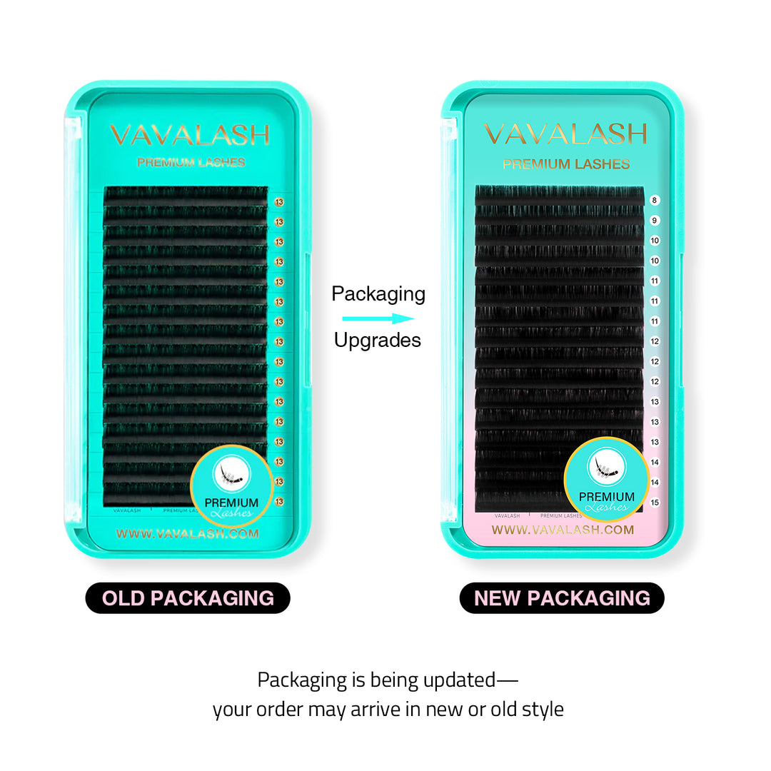 Extensiones clásicas de pestañas premium individuales 0.15 mm