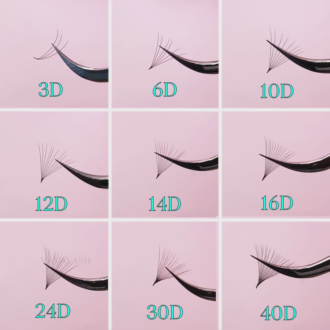 Ventiladores sueltos prefabricados a mano 10D con una base puntiaguda /500 ventiladores