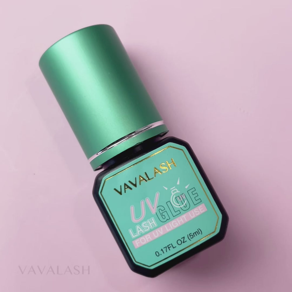 Clear Eyelash Glue For UV/LED Light 5ml 0.5-1s