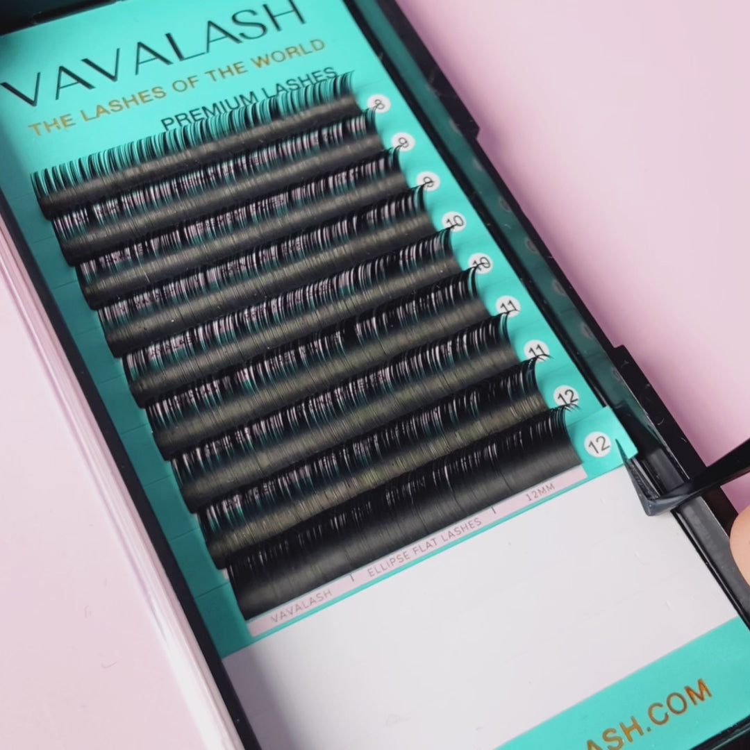 Extensiones clásicas de pestañas premium individuales 0.15 mm