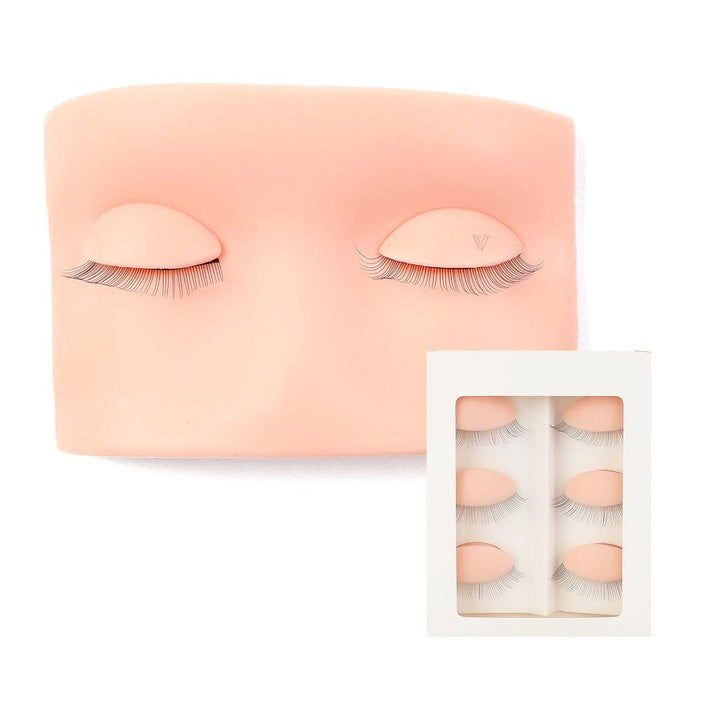 Mannequin Head With Removable Eyelids For Lash Extensions